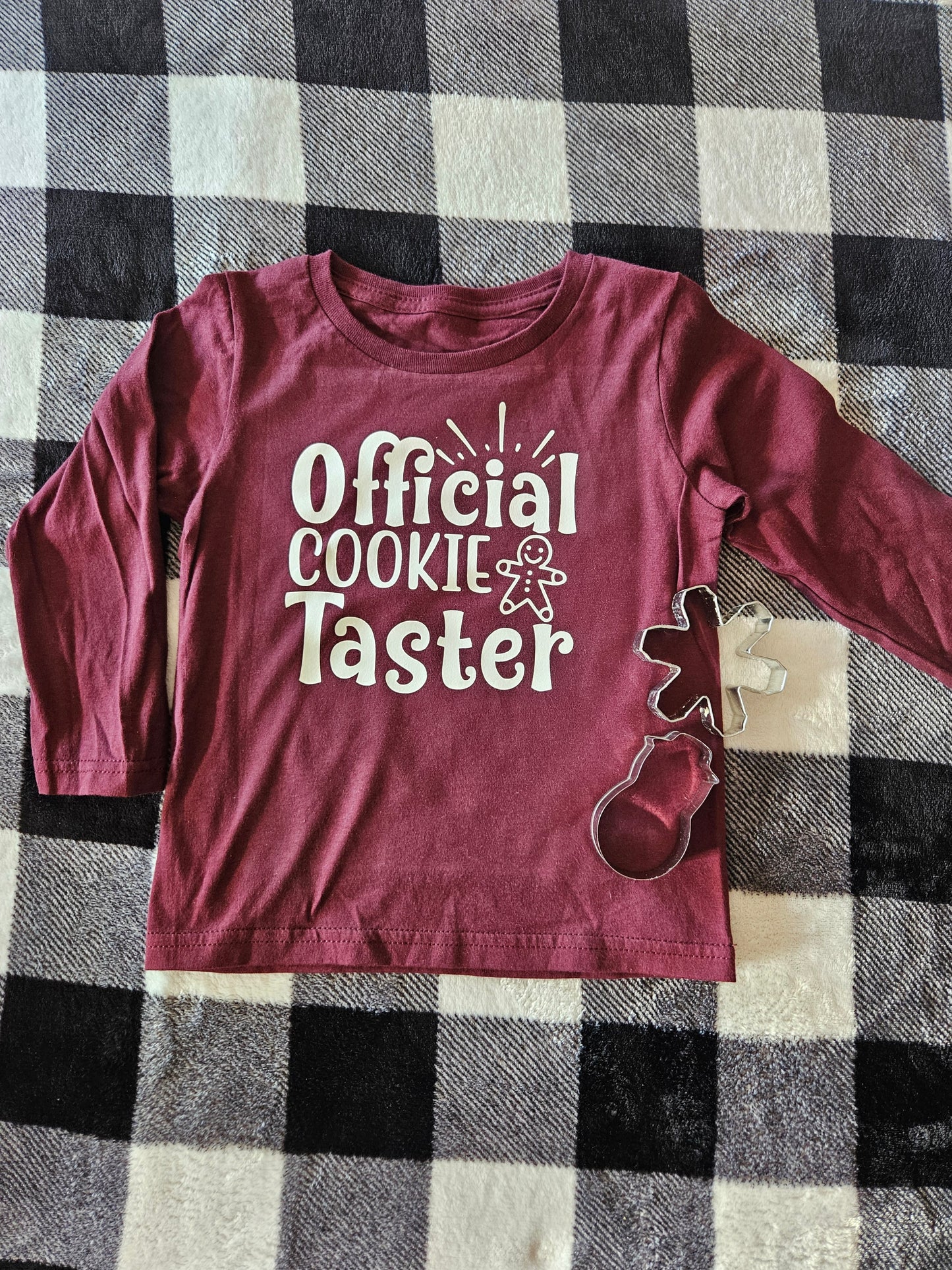 Official Cookie Taster Long Leeve T