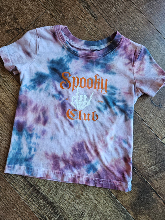 Purple Spooky Club Glow in Dark T-Shirt