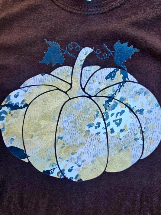 Leopard Pumpkin T-Shirt