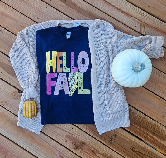 Hello Fall Long Sleeve T-shirt