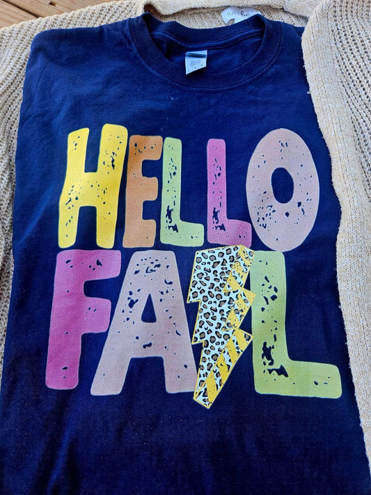 Hello Fall Long Sleeve T-shirt