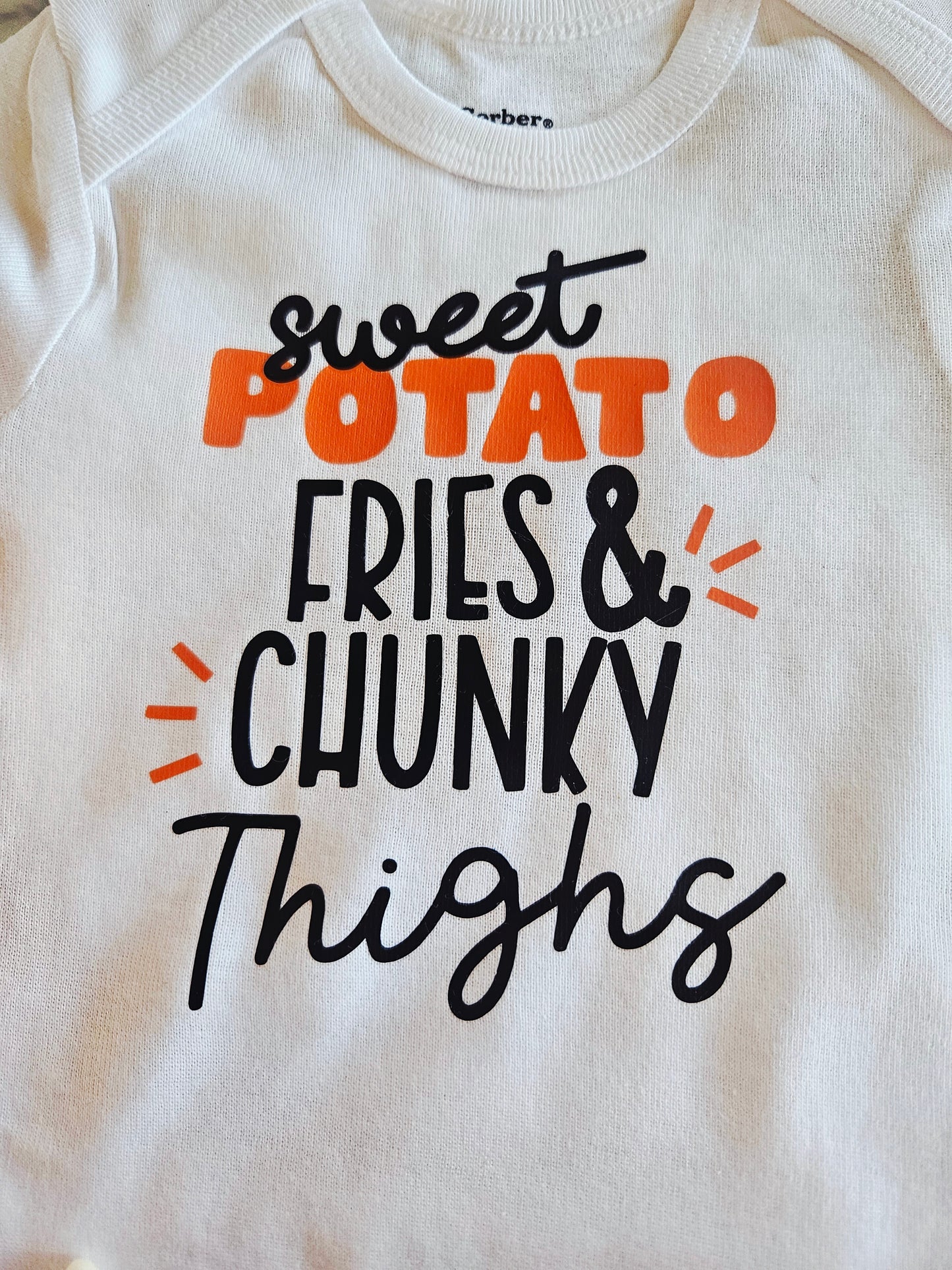Sweet Potato Fries Onsie