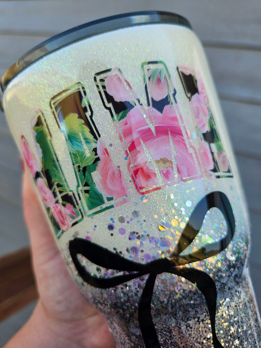 Mama Glitter Tumbler