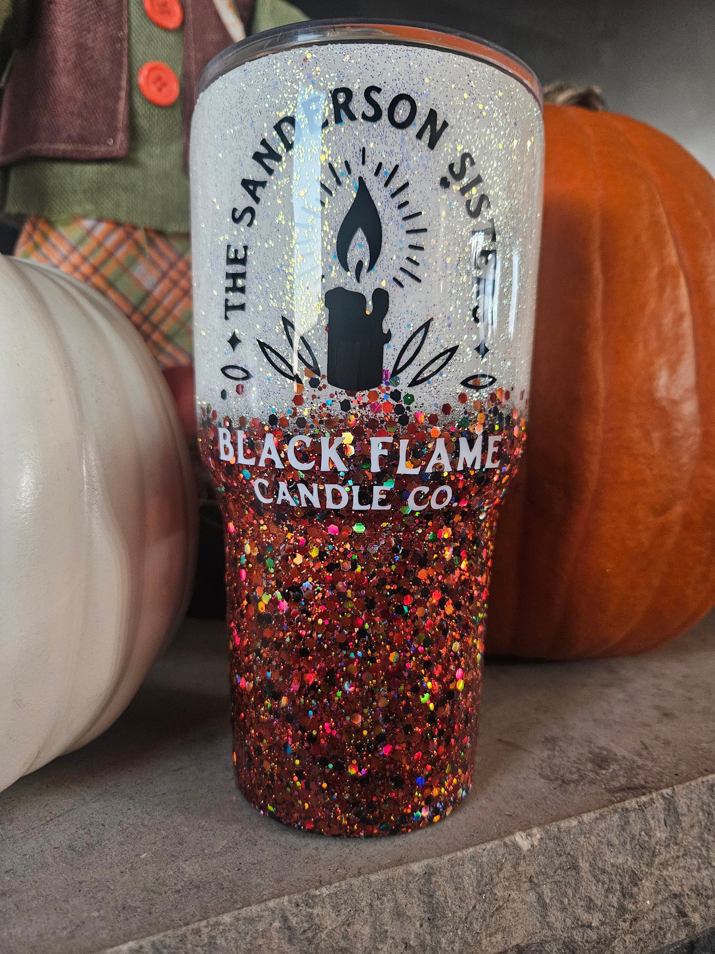 Black Flame Candle Co Tumbler