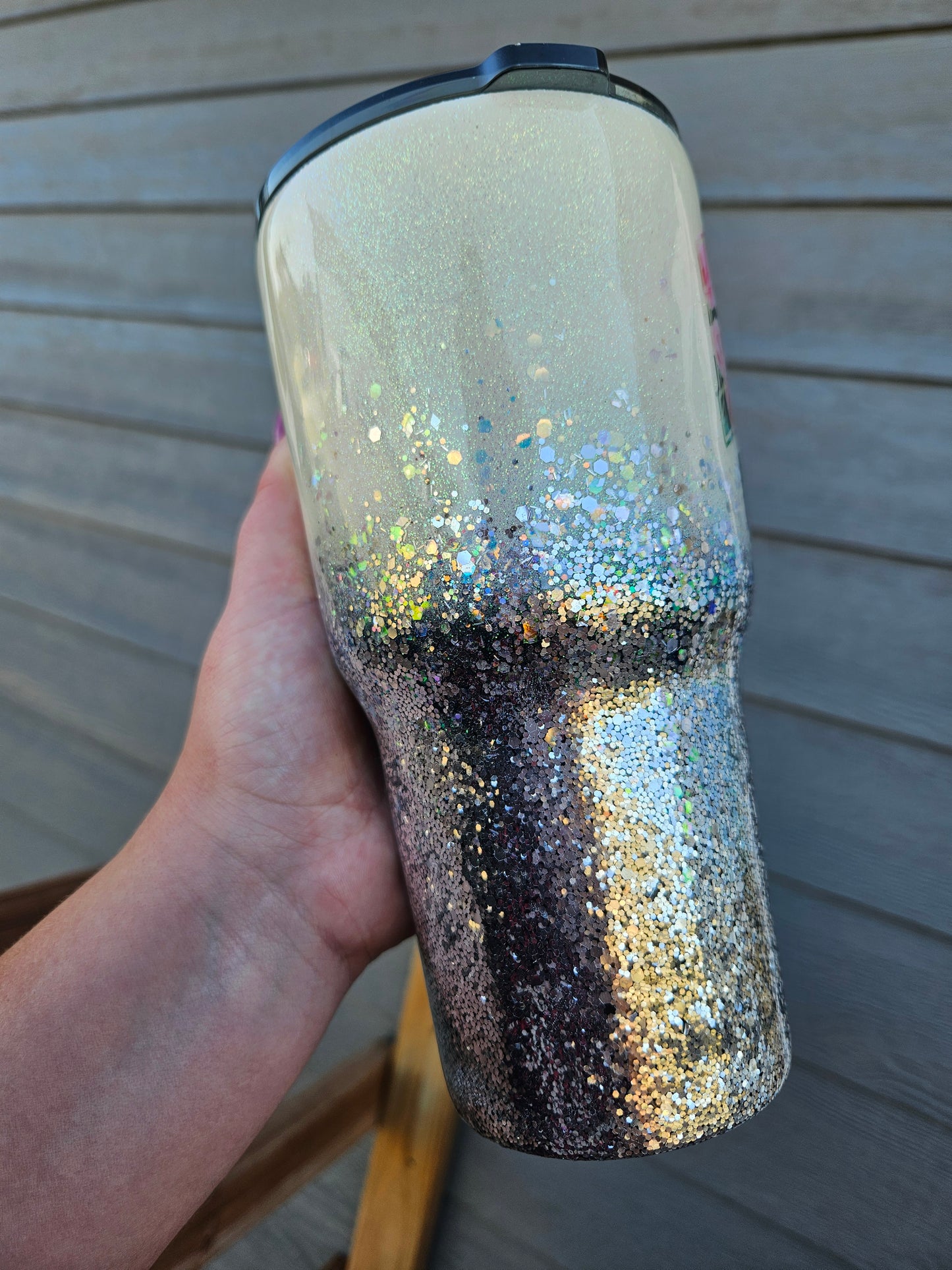 Mama Glitter Tumbler
