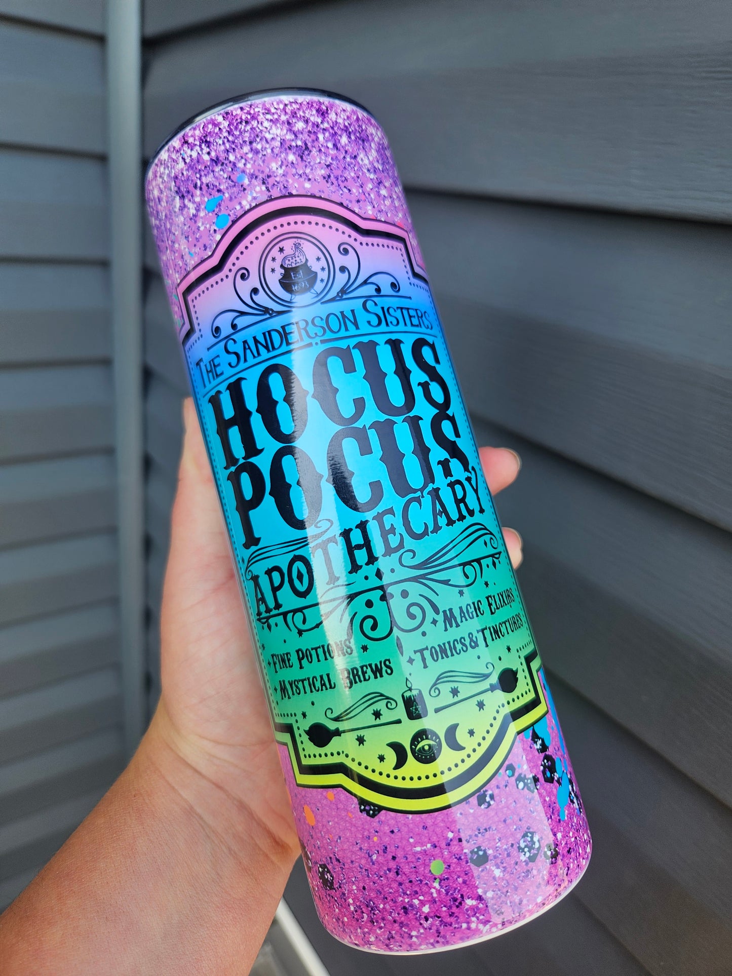 Hocus Pocus Apothecary Tumbler