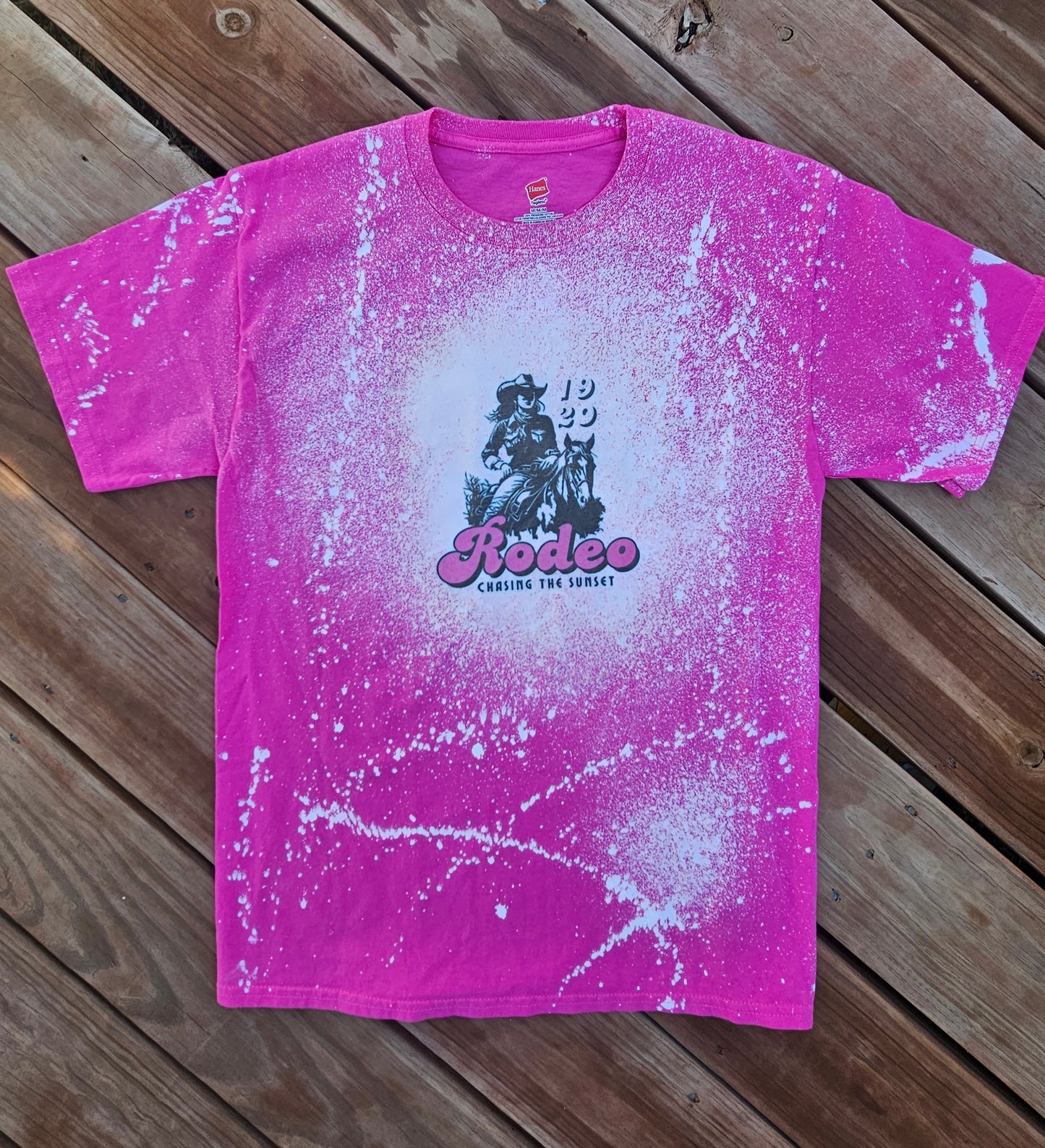 Rodeo Sunset Bleached T-Shirt