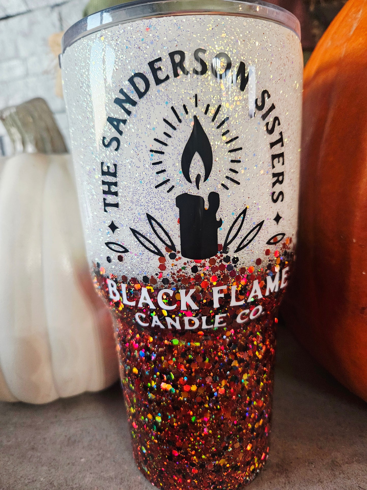 Black Flame Candle Co Tumbler