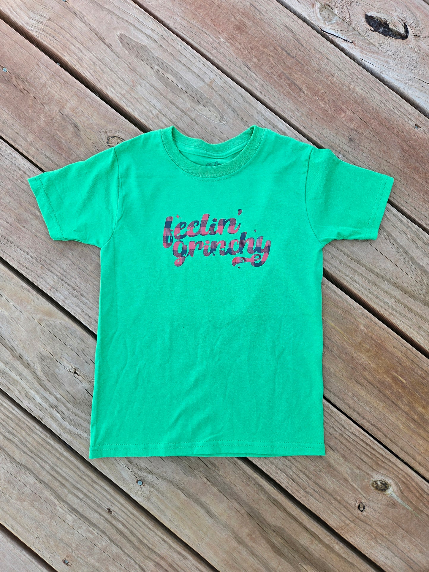 Feelin' Grinchy Kids T-Shirt
