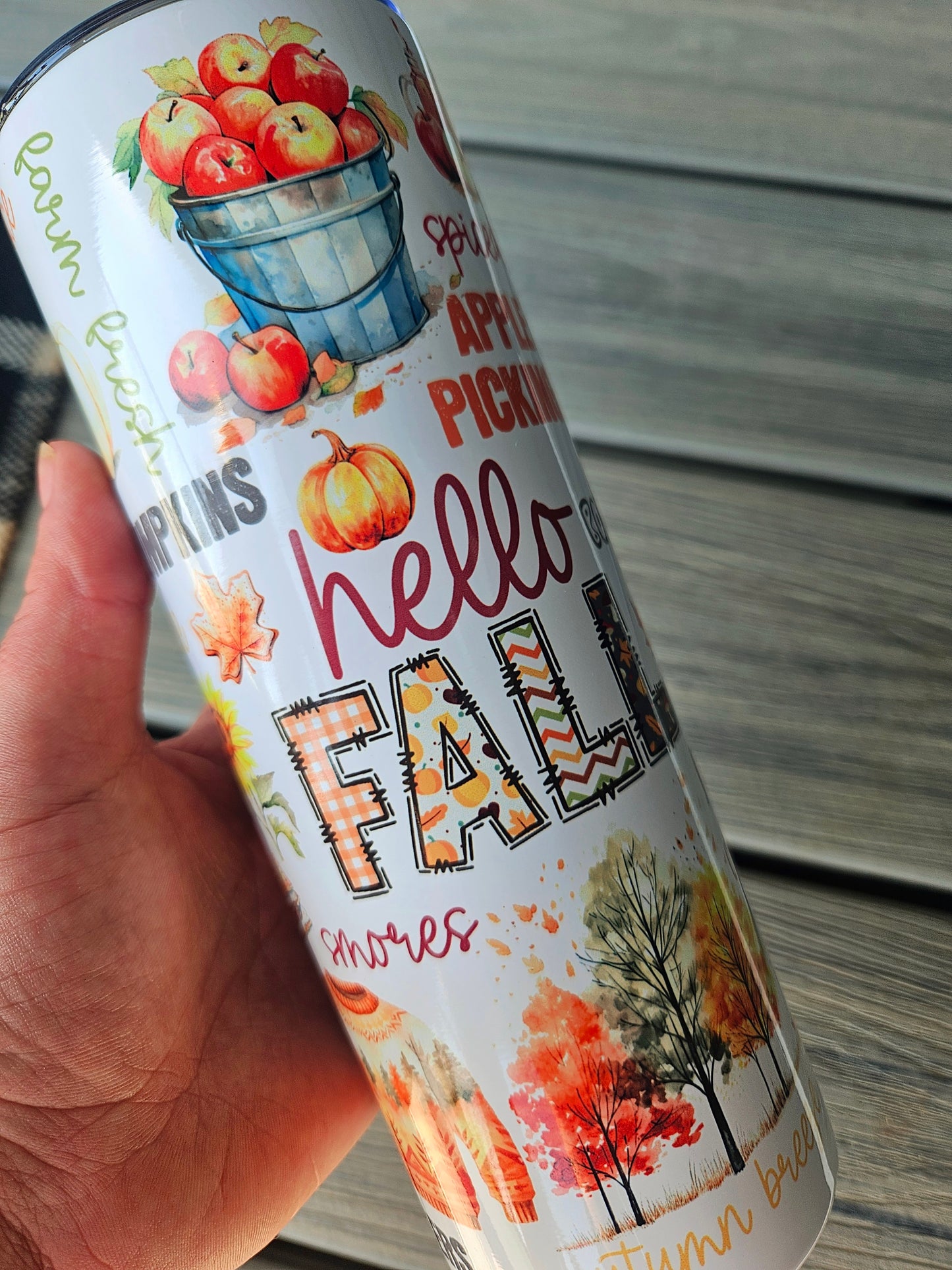 Hello Fall Tumbler