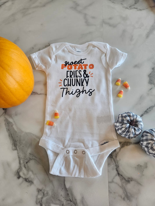 Sweet Potato Fries Onsie