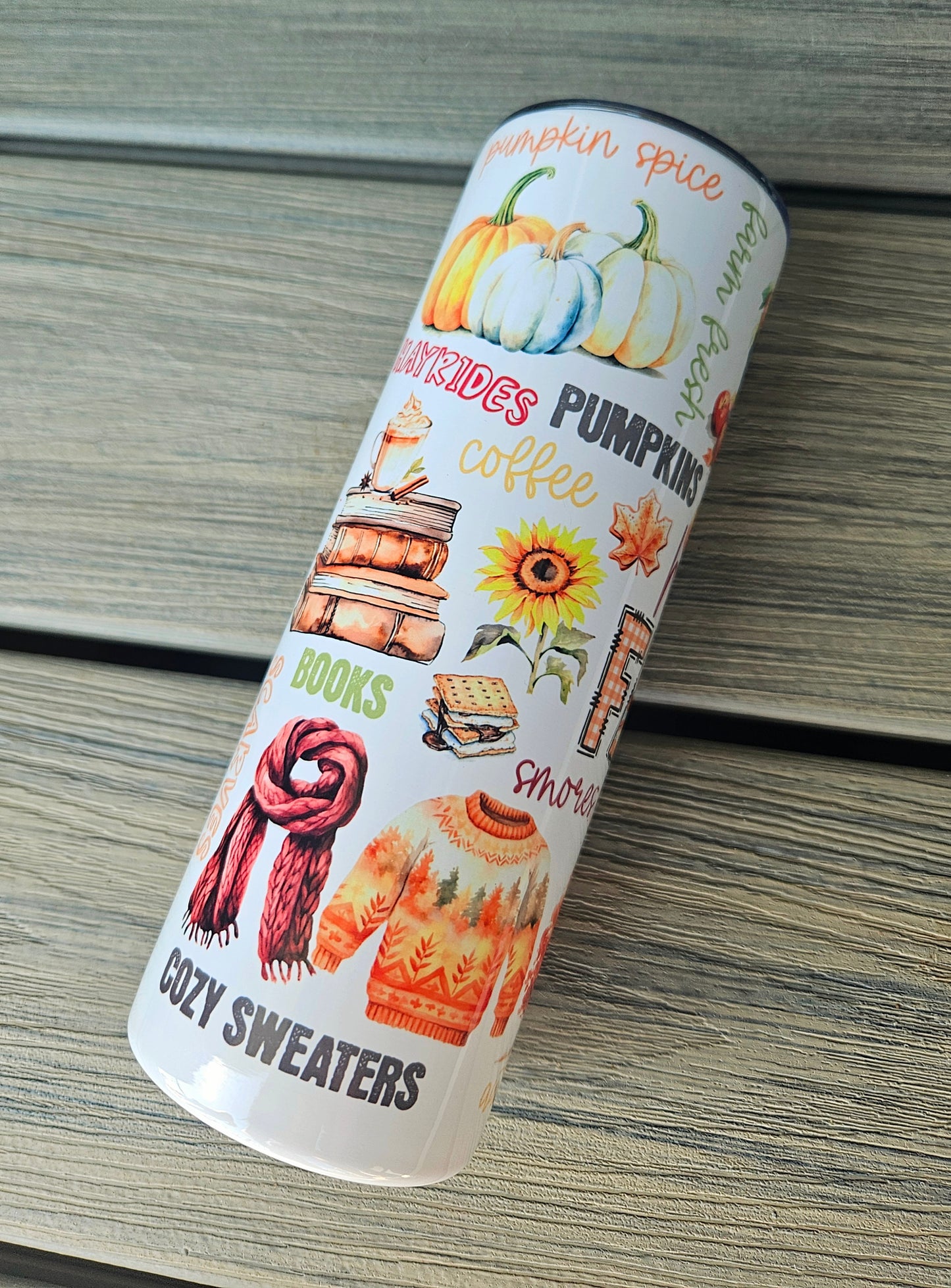 Hello Fall Tumbler