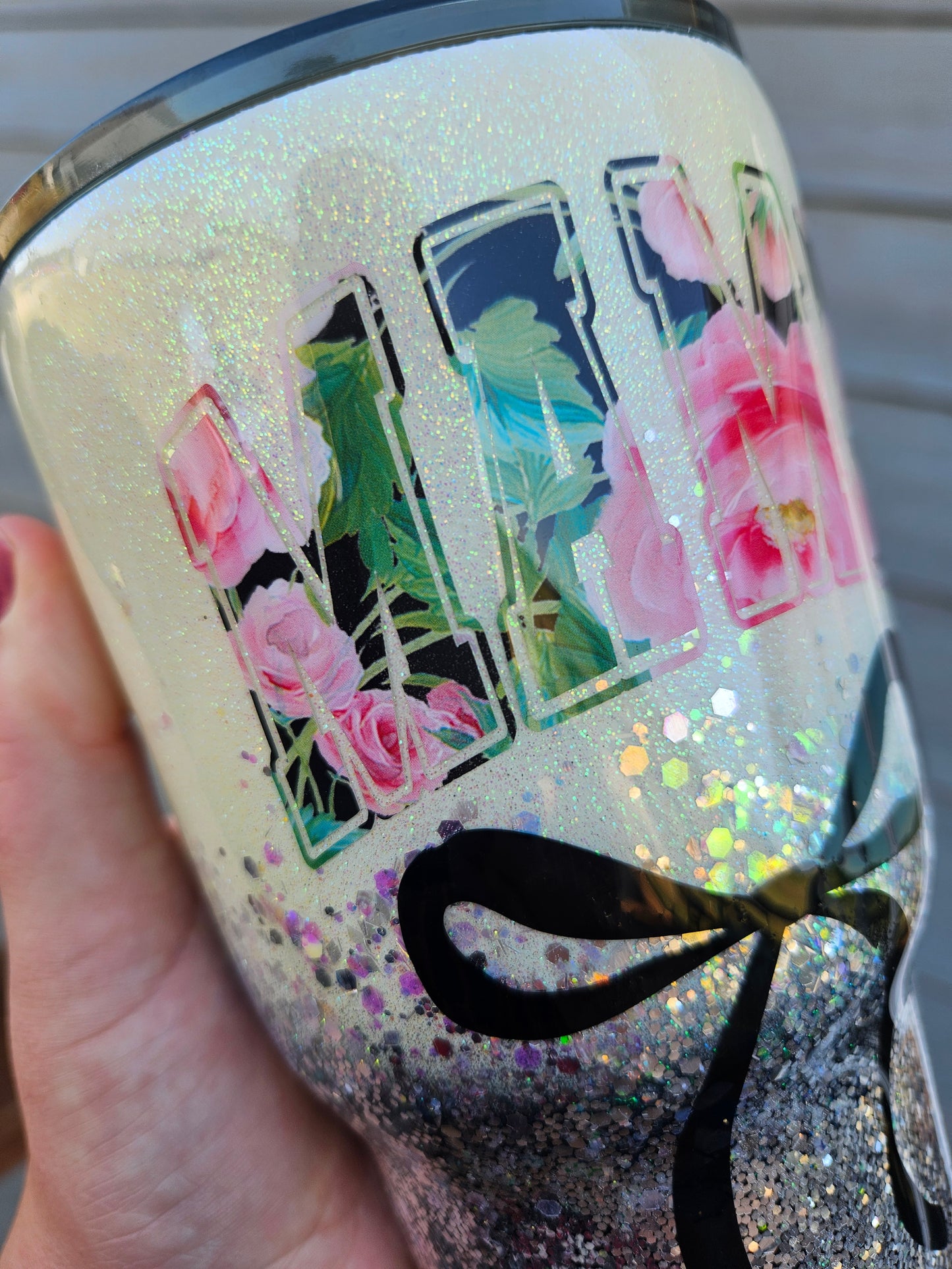 Mama Glitter Tumbler