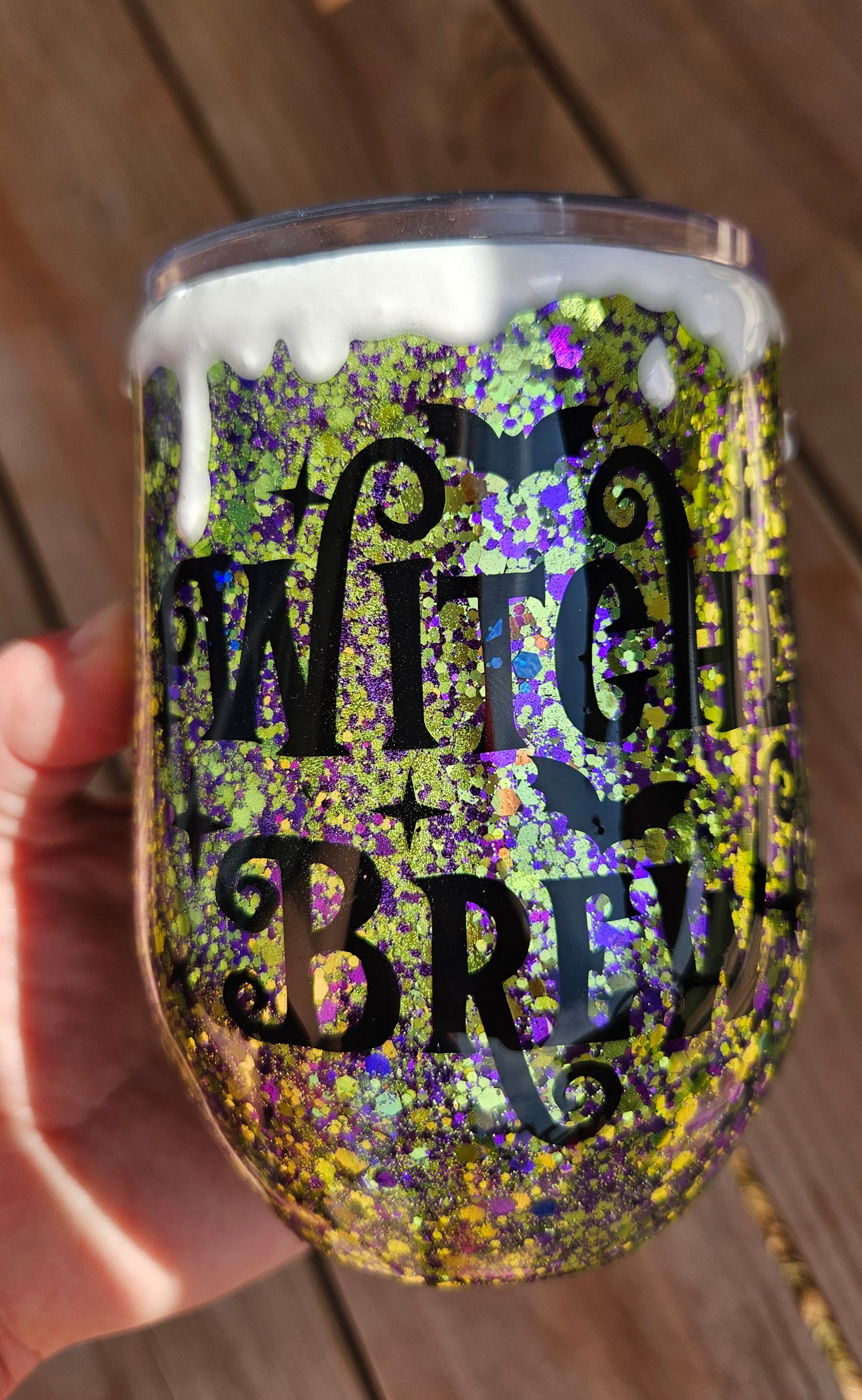 Witches Brew Wine Tumbler